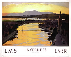 Images Dated 19th February 2003: Inverness, LMS / LNER poster, 1923-1947