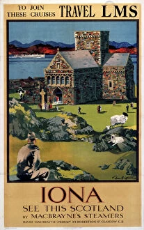 Images Dated 15th May 2003: Iona, LMS poster, 1923-1947