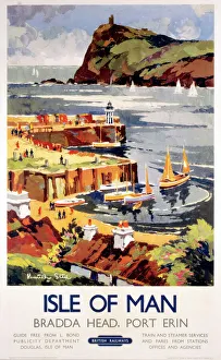 Isle of Man, BR (LMR) poster, 1948-1965 Isle of Man, BR (LMR) poster, 1948-1965