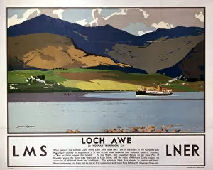 Images Dated 29th July 2003: Loch Awe, LMS / LNER poster, 1923-1947