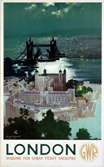 London, GWR poster, 1938 London, GWR poster, 1938