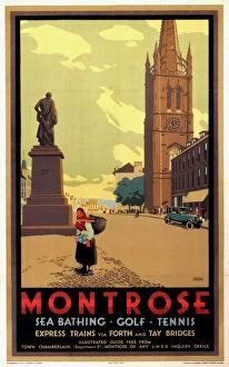 Images Dated 18th August 2003: Montrose, LNER poster, 1923-1947