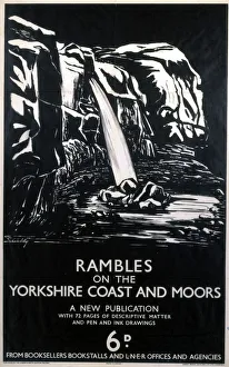 Rambles on the Yorkshire Coast and Moors, LNER poster, 1923-1947 Rambles on the Yorkshire Coast and Moors, LNER poster, 1923-1947