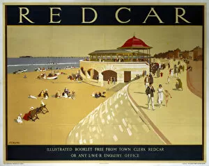 Images Dated 30th June 2003: Redcar, LNER poster, 1923-1947