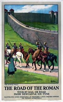 Images Dated 18th August 2003: The Road of the Roman, LNER poster, 1923-1947