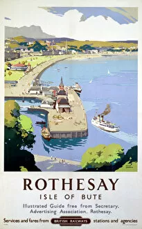Images Dated 15th May 2003: Rothesay, BR poster, 1948-1960