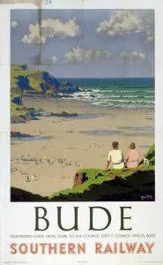 Bude Cornwall Print, 1947