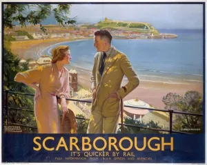 Top Seller Prints: Scarborough Print by Rail, 1923-1947