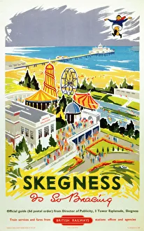 Skegness is So Bracing, BR (ER) poster, 1956 Skegness is So Bracing, BR (ER) poster, 1956