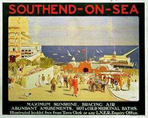 Images Dated 30th June 2003: Southend-on-Sea, LNER poster, 1923-1947