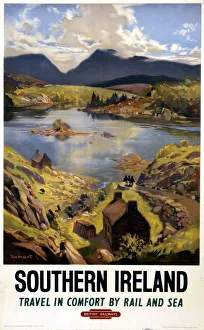 Southern Ireland, BR (WR) poster, 1948-1965 Southern Ireland, BR (WR) poster, 1948-1965