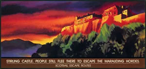 Stirling Castle Scotrail poster, 1996 Stirling Castle Scotrail poster, 1996