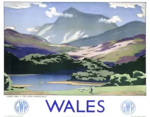 Print of Wales, 1937 GWR Poster