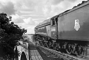 Images Dated 21st September 2006: William Whitelaw steam locomotive, Berwick Station, 1952