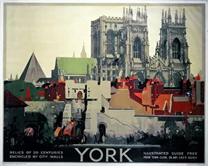 Images Dated 18th August 2003: York, LNER poster, 1923-1947