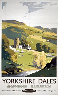 Yorkshire Dales, BR (NER) poster, 1953 Yorkshire Dales, BR (NER) poster, 1953