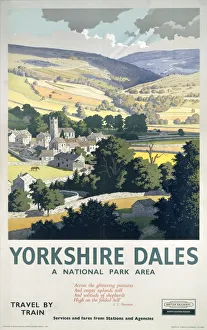 Yorkshire Dales, BR poster, 1961 Yorkshire Dales, BR poster, 1961