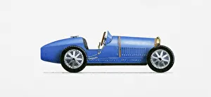 1926, 20th Century, Blue, Bugatti, Bugatti Type 35c Grand Prix Racer, Car, Collectors Car 1926, 20th Century, Blue, Bugatti, Bugatti Type 35c Grand Prix Racer, Car, Collectors Car