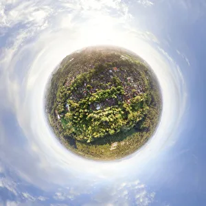 360° Aerial View of Bangli Regency, Bali, Indonesia 360° Aerial View of Bangli Regency, Bali, Indonesia