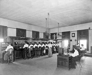 521, black & white, caucasian, communication, females, historical, operators, adults 521, black & white, caucasian, communication, females, historical, operators, adults