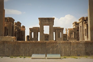 6th century BC Darius palace ruins in Persepolis 6th century BC Darius palace ruins in Persepolis