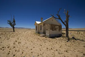 Abandoned railway station at Garub in Namib Desert between Aus and Luderitz, Namibia Abandoned railway station at Garub in Namib Desert between Aus and Luderitz, Namibia