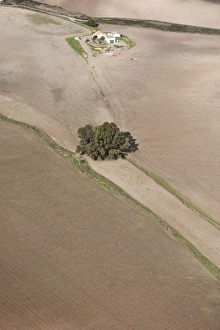 Aerial view, fields in the Sierra de Cadiz, Andalusia, Spain Aerial view, fields in the Sierra de Cadiz, Andalusia, Spain