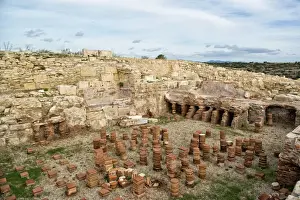 UNESCO World Heritage Site Cyprus Prints: Ancient underfloor heating