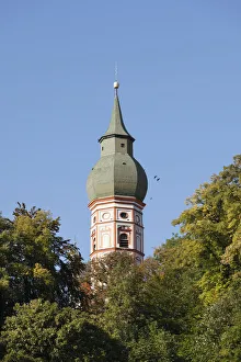 Andechs Monastery Church, Pilgrimage Church of St. Nicholas and Elisabeth, Fuenfseenland Andechs Monastery Church, Pilgrimage Church of St. Nicholas and Elisabeth, Fuenfseenland