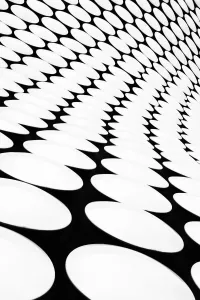 Bullring Shopping Centre Print - Abstract Architecture Art