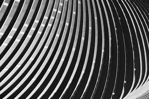 Modern Glass Towers Print - Abstract Architecture Art
