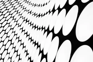 Bullring Shopping Centre Print - Abstract Architecture Art