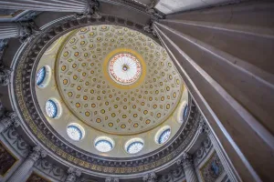 Prints of The large dome of City Hall, Dublin City, Ireland Architecture Prints: Fine Art Storehouse Print of City Hall Dublin Ireland