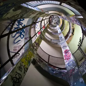 Frigos Spiral Staircase Print