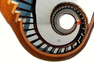 Prints of Spiral Straircase Wisconsin Prints: Spiral Staircase Print