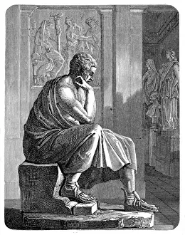 Aristotle (384 BC - 322 BC), Greek philosopher Aristotle (384 BC - 322 BC), Greek philosopher