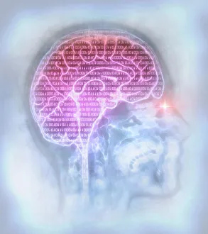 Artificial intelligence, conceptual illustration Artificial intelligence, conceptual illustration