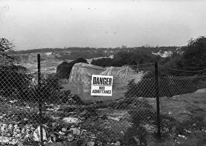 Images Dated 1976: Asbestos Dump Print, 10th May 1976