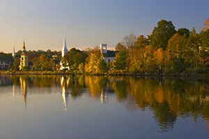 autumn leaves, change, church, color image, copy space, dawn, day, environment, faith autumn leaves, change, church, color image, copy space, dawn, day, environment, faith