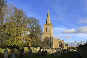 Autumn, the Priory Church, Deeping St James Autumn, the Priory Church, Deeping St James