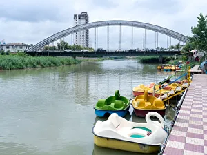 Babolsar bridge over Babol river, Mazandaran province, Iran Babolsar bridge over Babol river, Mazandaran province, Iran