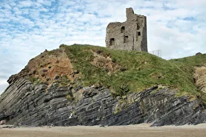 Travel imagery/travel destinations ireland castles/ballybunion castle Travel imagery/travel destinations ireland castles/ballybunion castle