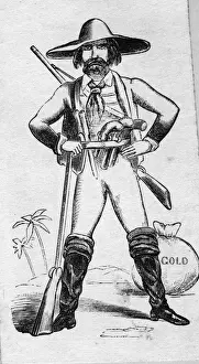 American Gold Rush Prints: Bandit