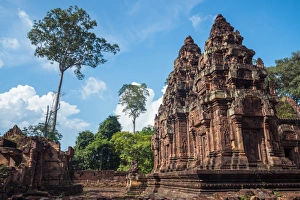 Banteay Srei the gem of Khmer empire one of the most attraction place in Siem Reap Banteay Srei the gem of Khmer empire one of the most attraction place in Siem Reap