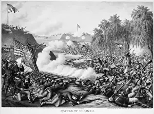 Civil War Illustrations Prints: Battle of Corinth