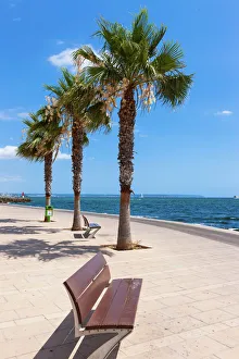 Beach promenade, harbour of Portixol, Es Molinar Playa de Palma, Palma, Sa Creu Vermella Beach promenade, harbour of Portixol, Es Molinar Playa de Palma, Palma, Sa Creu Vermella