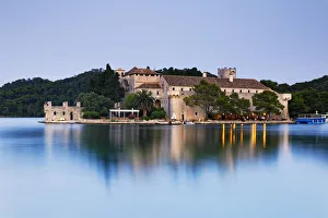 Benedictine monastery on the island of St. Maria in Veliko Jezero, Great Lake Benedictine monastery on the island of St. Maria in Veliko Jezero, Great Lake