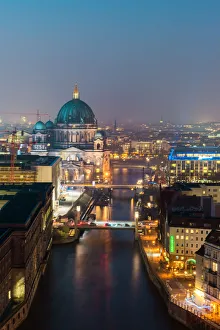 Berlin Cathedral Church beside Spree River Berlin Cathedral Church beside Spree River
