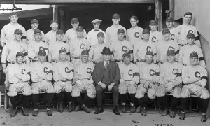 Prints of (Photo by Bettmann Archive/Getty Images) Cleveland Prints: 1920 Cleveland Indians Baseball Team Print