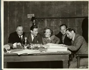 Western European Descent Actors Prints: Actors Going Over Script for Angel